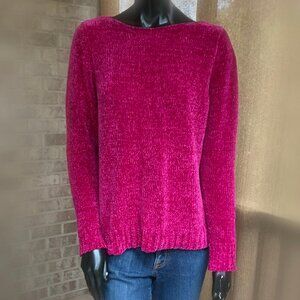 Loft Long Sleeve Round Neckline Knit Sweater Sz S
